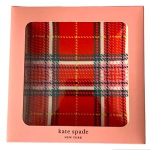 ♠️Kate Spade Christmas Plaid Tray